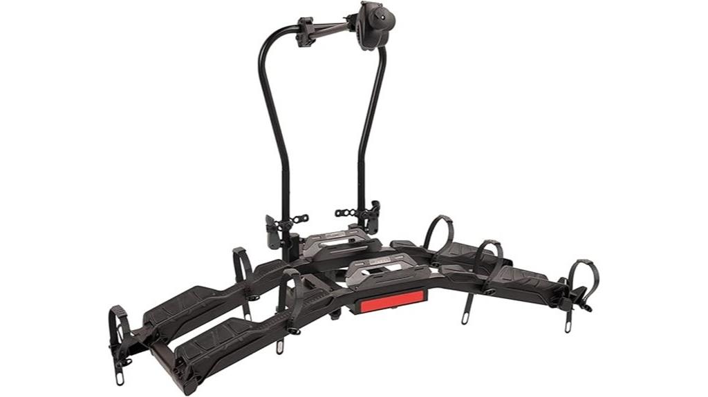 two bike hitch rack