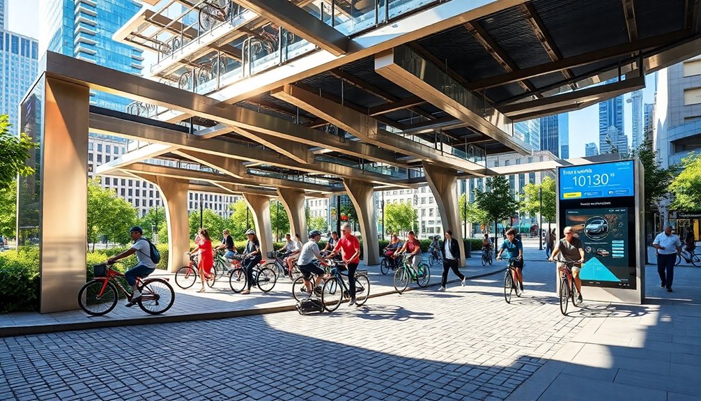 urban bike parking innovations