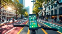 urban cycling route apps