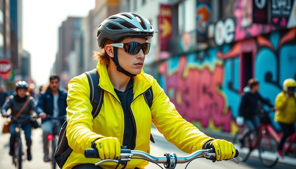 urban cyclist accessory selection