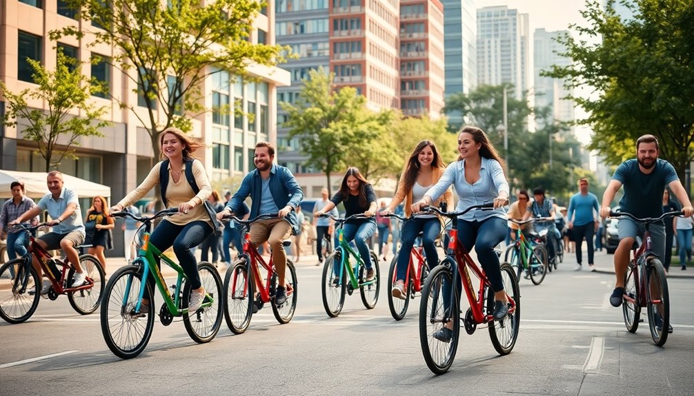 urban folding bike popularity