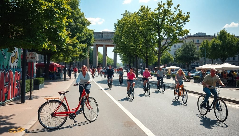 vibrant cycling hub berlin