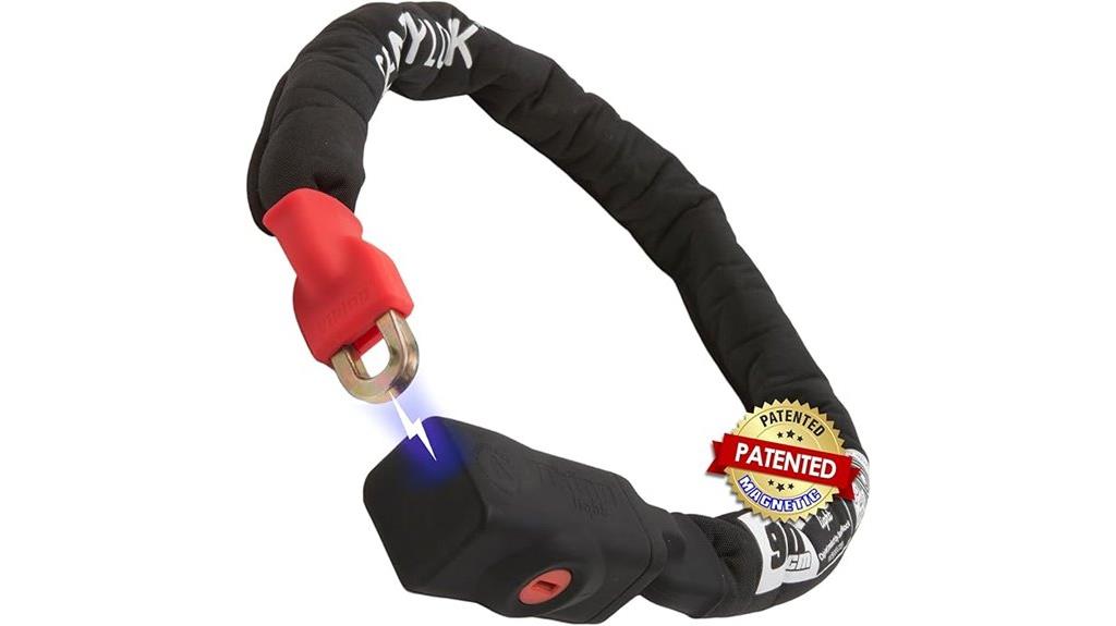 viking bike lock chain