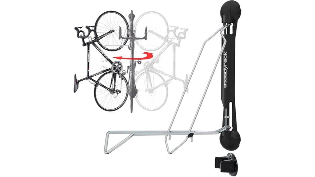 wall mounted bike storage solution