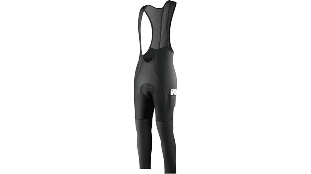 warm fleece cycling tights