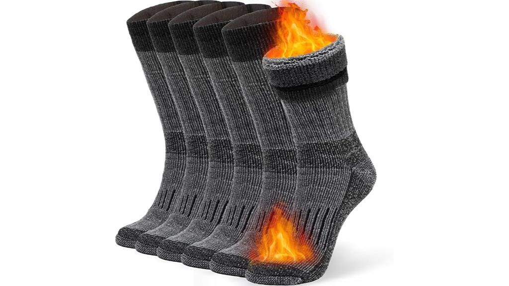 warm thermal winter socks