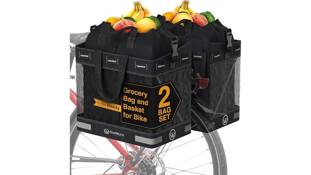 water resistant bicycle bags