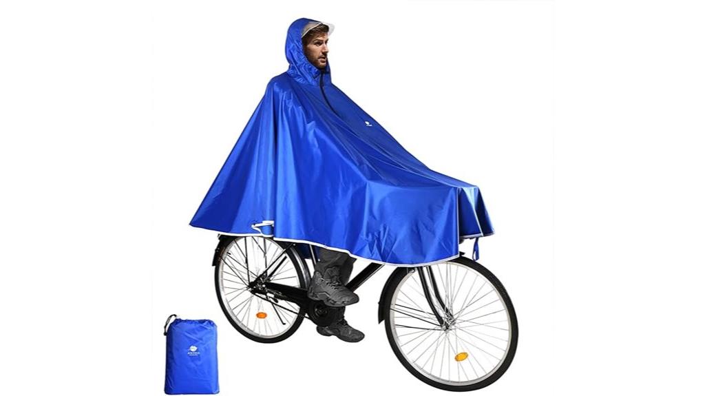 waterproof adult rain poncho