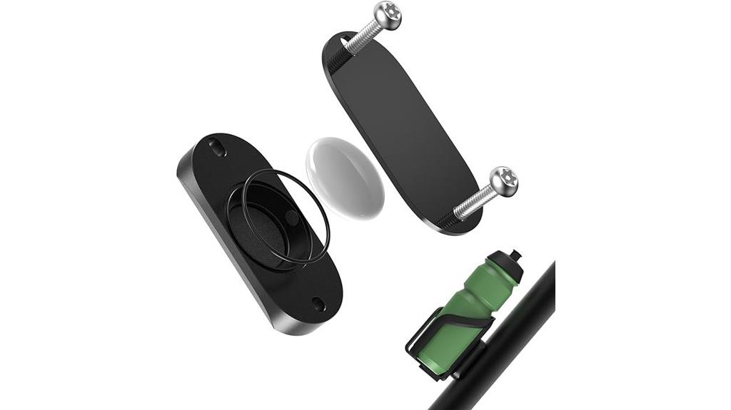 waterproof airtag bike mount