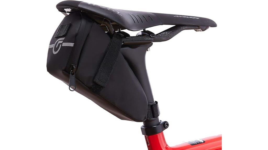 waterproof bike saddlebag accessory