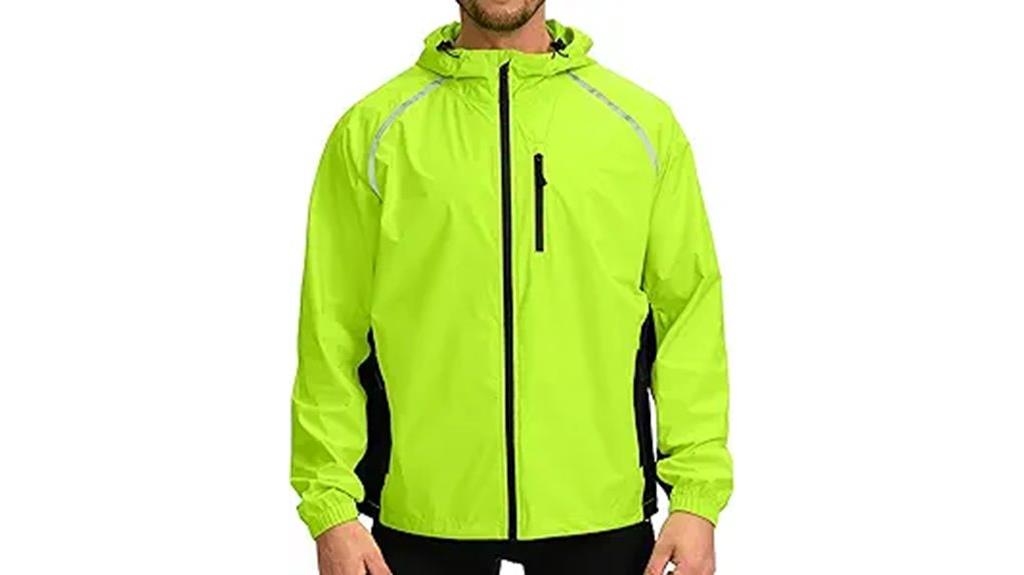 waterproof cycling rain jacket