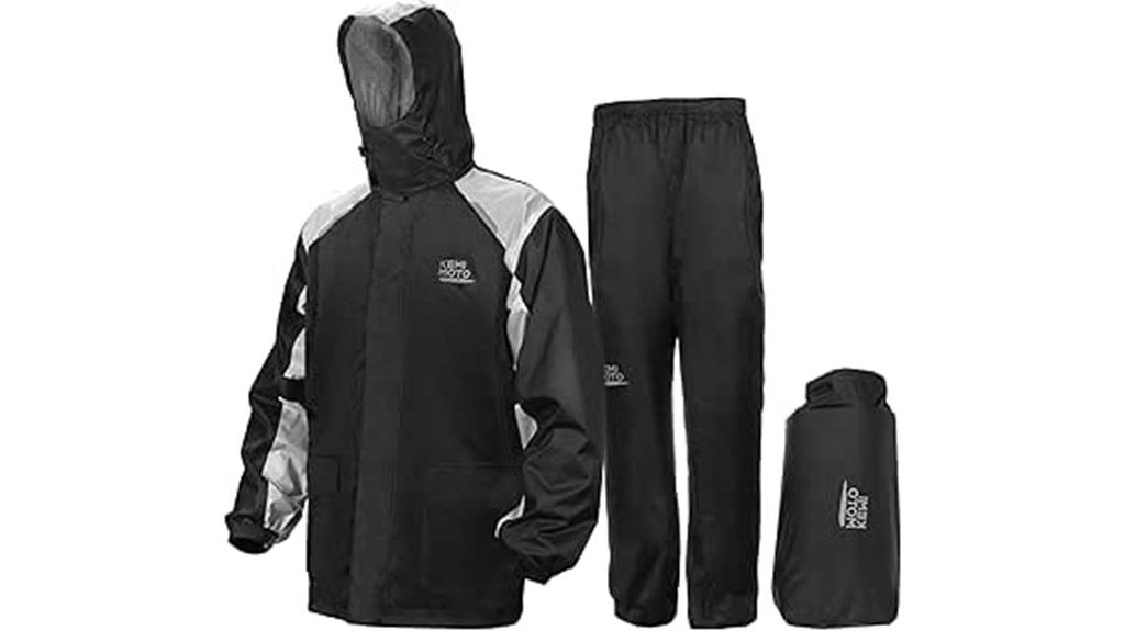 waterproof motorcycle rain suit