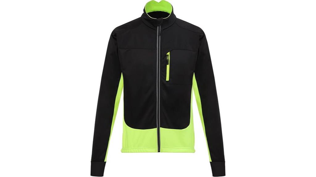 winter biking thermal jacket
