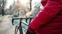winter cycling coat selection