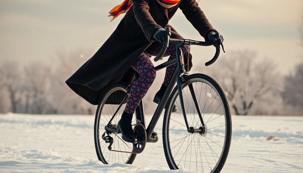 winter cycling fashion tips