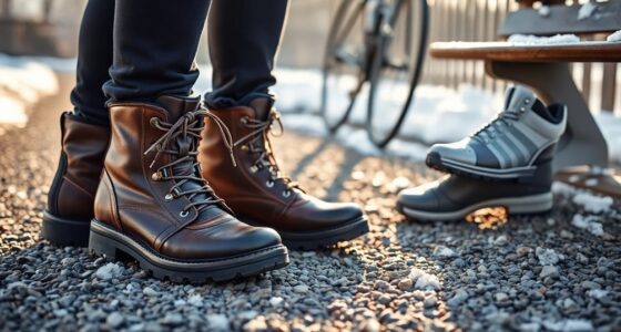winter cycling footwear options