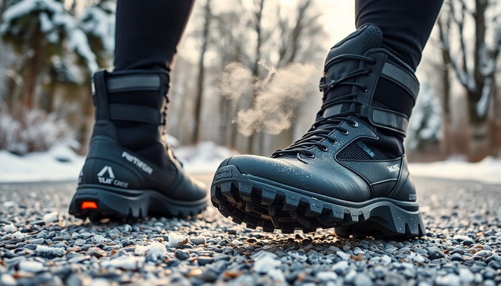 winter cycling shoe spikes