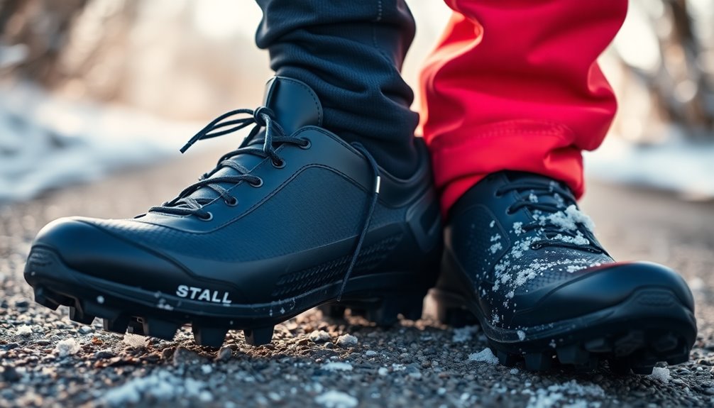 winter cycling shoes differences