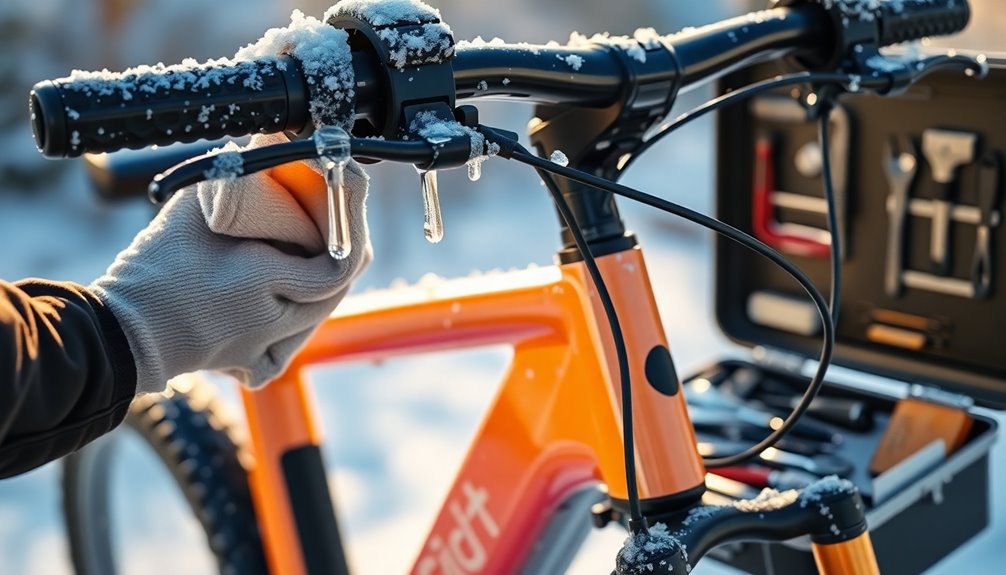 winter maintenance for e bikes