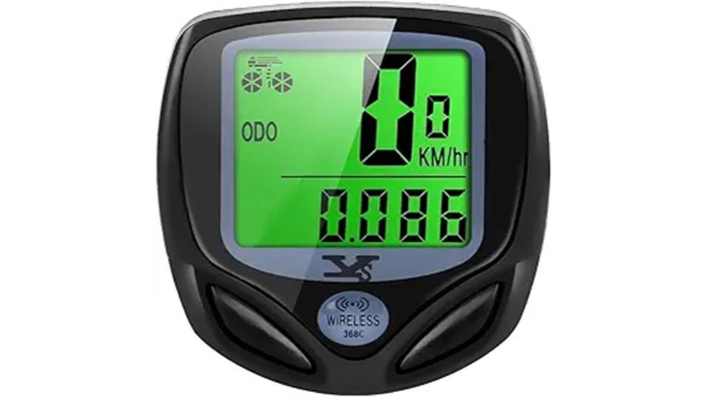 wireless bicycle speed and distance