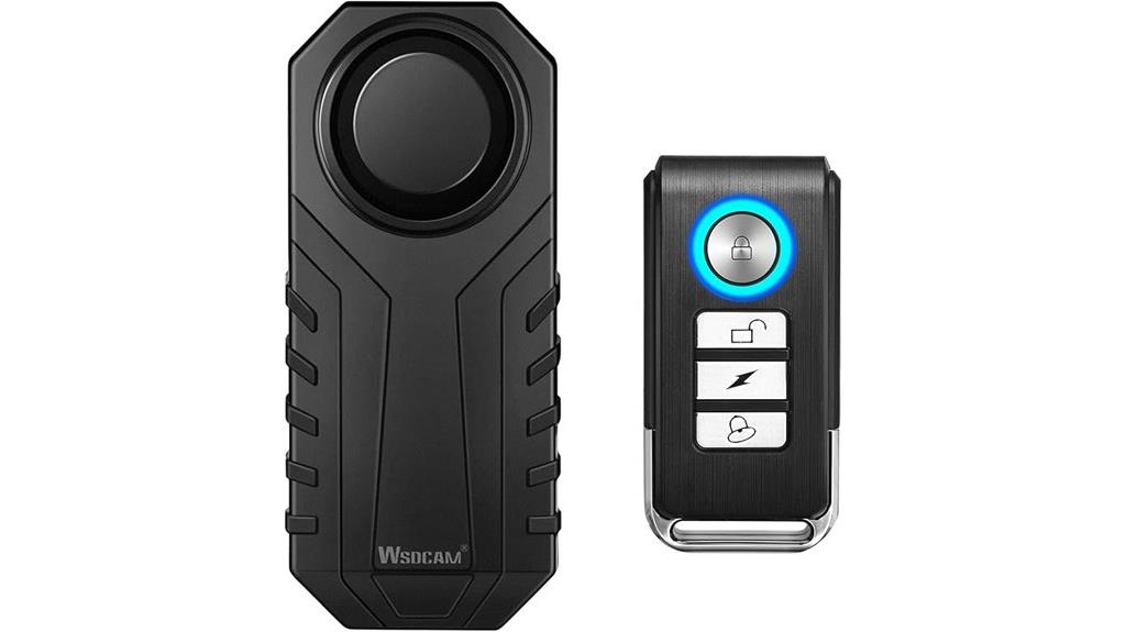 wireless bike motion alarm