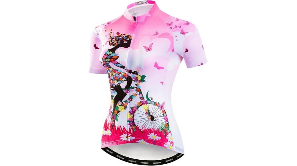 women s quick dry cycling jersey