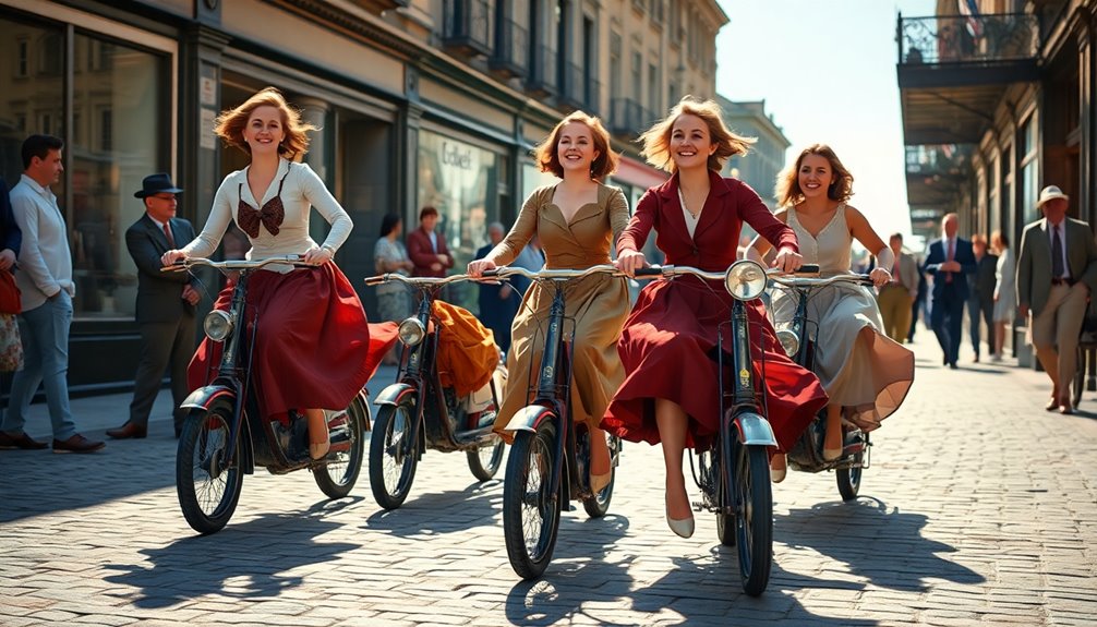 women s role in autoped promotion