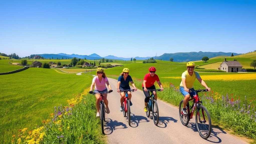 beginner friendly european cycling routes