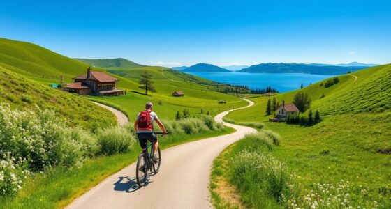 beginner friendly european cycling routes
