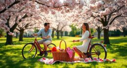 bike outings with picnics
