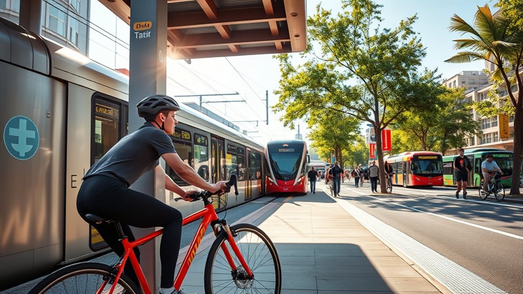 bike transit last mile integration
