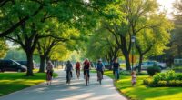 cycling benefits environment community