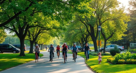 cycling benefits environment community