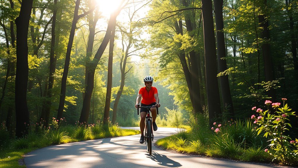 cycling boosts mood naturally