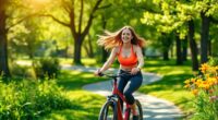 cycling boosts women s health