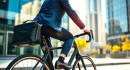 cycling friendly office attire