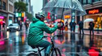 cycling rainproof fashion