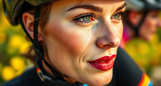 cyclist makeup tips