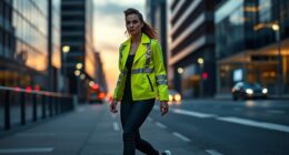 fashionable high visibility roadwear