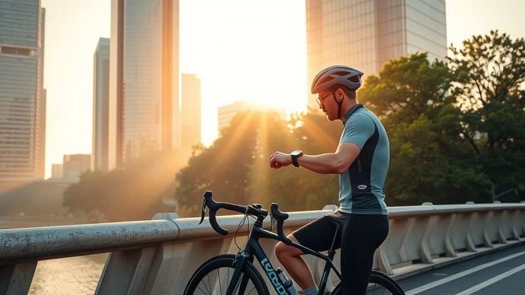 integrate cycling into routines