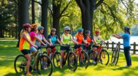 planning a girls cycling event