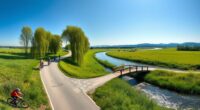 scenic european cycling route