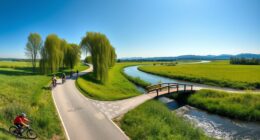 scenic european cycling route