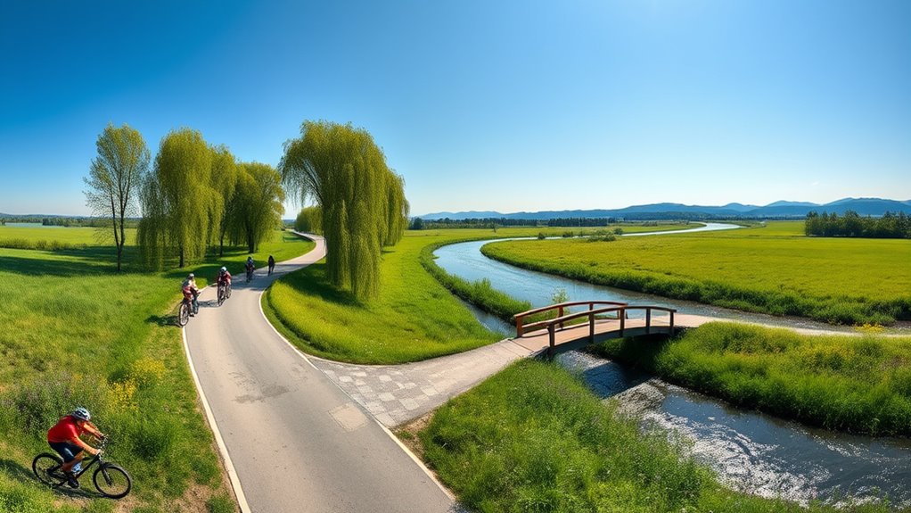 scenic european cycling route