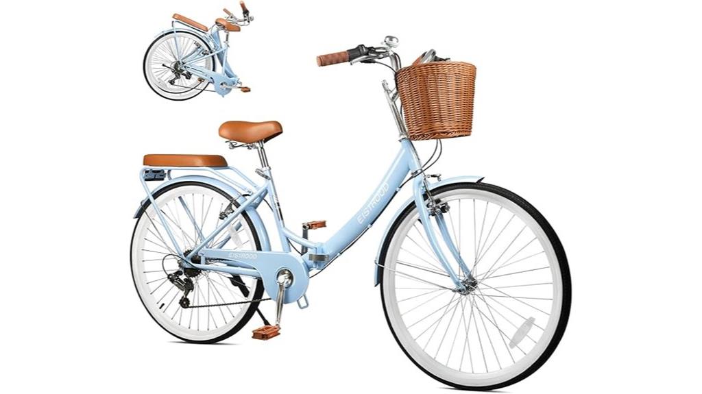 26 inch foldable beach cruiser