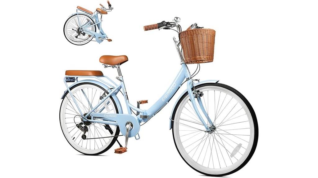 26 inch foldable beach cruiser