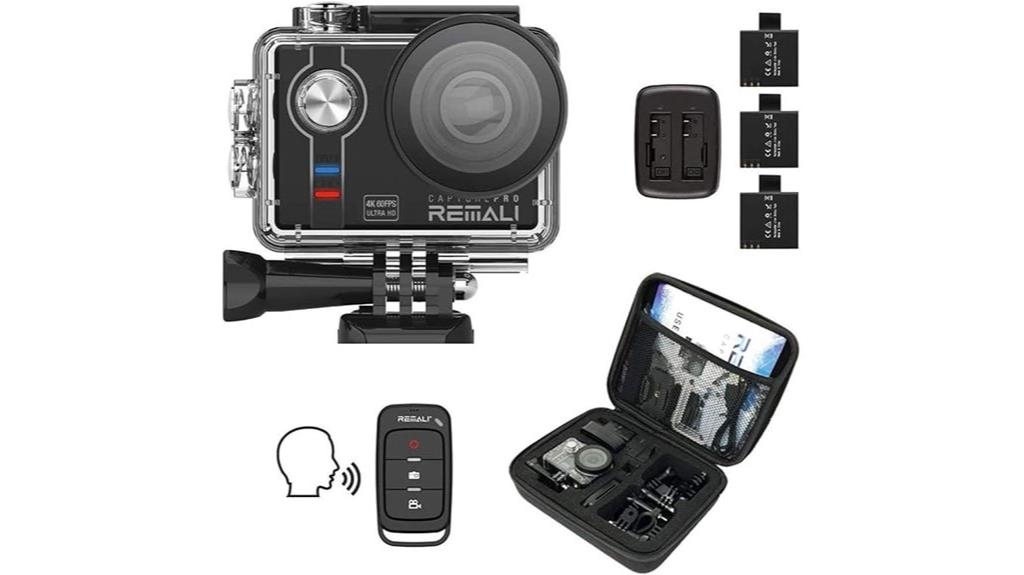 4k action camera kit