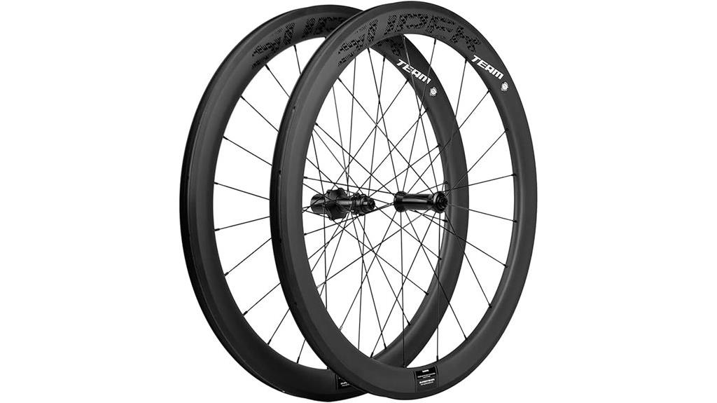 700c carbon rim wheels