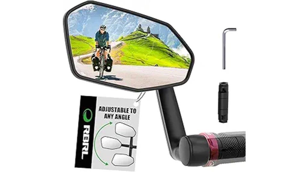 adjustable durable bicycle mirror