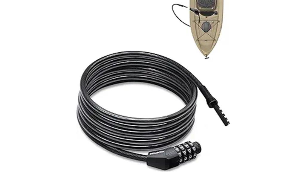adjustable long combo lock